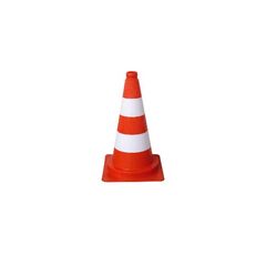  Verkehrssicherung Leitkegel Schake Leitkegel tagesleuchtend, rot / weiß, Höhe: 500 mm 12450208
