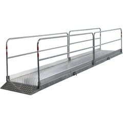  Grabenbrücke Schake Grabenbrücken aus Aluminium mit Bodenplatte aus Stahl, 1,2x3,2m 12450405