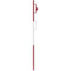  Verkehrssicherung Aufstellvorrichtungen Schake Lattenpfahl Ø 20 x 1400mm, mit 2 geschlossenen Haken 12450156