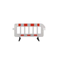  Verkehrssicherung Schachtschutzgitter Schake Absperrgitter aus Kunststoff, mit Folie Typ 1, rot / weiß 12450230