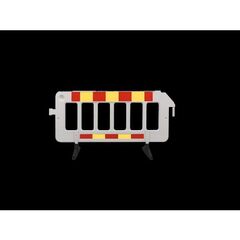  Verkehrssicherung Schachtschutzgitter Schake Absperrgitter aus Kunststoff, mit Folie Typ 1, rot / gelb 12450227