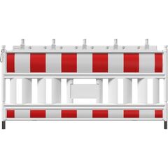  Mobile Absturzsicherung Schake-Euro2-Schrankenzaun
Typ Nox weiß, ohne Lampenadapter, Folie Typ 1, rot / weiß 12449913