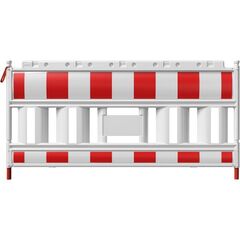  Mobile Absturzsicherung Schake-Euro2-Schrankenzaun
Typ ELEKTRO, ohne Lampenadapter, rot / weiß 12449896