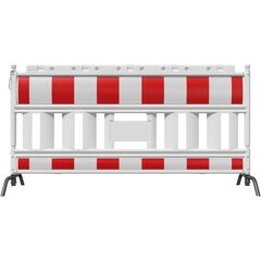  Mobile Absturzsicherung Schake-Euro2-Schrankenzaun 
mit Stahlfuß, schwenkbar 12449907