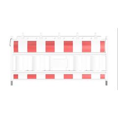  Mobile Absturzsicherung Schake-Euro2-Schrankenzaun
Typ Nox light weiß, mit vorm. Lampenadapter, Folie Typ 1, rot / weiß 12449889