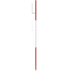  Verkehrssicherung Aufstellvorrichtungen Schake Lattenpfahl Ø 20 x 1400mm, mit 2 Lattenhalter 12450160