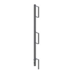 Schutzgeländerzwinge Schake Geländerpfosten aus Rundrohr 33,7x2x1000mm 12449707