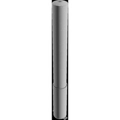  Absperrpfosten Ø 89 mm bis Ø 273 mm Schake Stahlrohrpoller Ø 152 x 3,2, 1500mm, blank 12450595