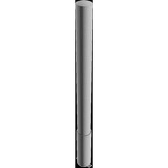  Absperrpfosten Ø 89 mm bis Ø 273 mm Schake Stahlrohrpoller Ø 152 x 3,2, 2000mm, blank 12450586
