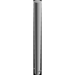  Absperrpfosten Ø 89 mm bis Ø 273 mm Schake Stahlrohrpoller Ø 152 x 3,2, 2000mm, zum Einbetonieren, blank 12450599
