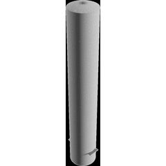  Absperrpfosten Ø 89 mm bis Ø 273 mm Schake Stahlrohrpoller Ø 193 x 3,6, 1200mm, zum Einbetonieren, blank 12450575