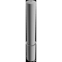  Absperrpfosten Ø 89 mm bis Ø 273 mm Schake Stahlrohrpoller Ø 193 x 3,6, 1500mm, blank 12450579