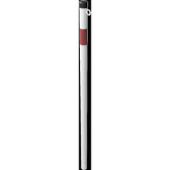  Absperrpfosten Ø 42 mm bis Ø 60 mm Schake Absperrpfosten Ø 42x2,5, zum Einbetonieren, mit 1 Öse, weiß/rot 12450621