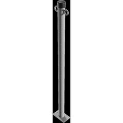  Absperrpfosten Ø 42 mm bis Ø 60 mm Schake Absperrpfosten Ø 42x2,5, mit 2 Ösen, blank 12450669