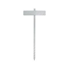  Absperrpfosten Ø 42 mm bis Ø 60 mm Schake Einschlagstabaus T-Profil 40 mm für Parkplatzbeschilderung, blank 12450680