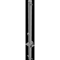  Absperrpfosten Ø 42 mm bis Ø 60 mm Schake Absperrpfosten Ø 60x2,5, zum Einbetonieren, ohne Öse, blank 12450675