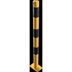  Absperrpfosten Ø 42 mm bis Ø 60 mm Schake Absperrpfosten Ø 60x2,5, ohne Öse, gelb/schwarz 12450648