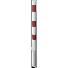  Absperrpfosten Ø 42 mm bis Ø 60 mm Schake Absperrpfosten Ø 60x2,5, ohne Öse, weiß/rot 12450655