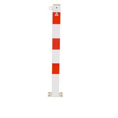  Absperrpfosten 70 mm x 70 mm Schake Absperrkettenpfosten, 70x70, mit 1 Öse, weiß/rot 12450528