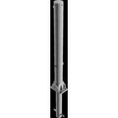  Absperrpfosten Ø 76 mm Schake Absperrpfosten Ø 76 x 2,6, zum Einbetonieren, ohne Öse, blank 12450697