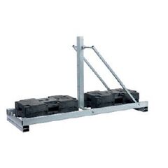  Aufstellvorrichtungen TL-Schilderständer Typ B schwer, bis 2xK9, 60x60 mm / Ø 60 mm 12451748