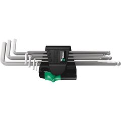  Winkelschlüssel für Innensechskantschrauben 950/7 Hex-Plus Magnet 1 Magnet Winkelschlüsselsatz, metrisch, gestellverchromt, 7-teilig 12452861