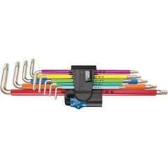  Winkelschlüssel für TORX®-Schrauben 3967/9 TX SXL Multicolour HF Stainless 1 Winkelschlüsselsatz mit Haltefunktion, Edelstahl, 9-teilig 12452740