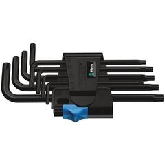  Winkelschlüssel für TORX®-Schrauben 967/9 TX HF 1 Winkelschlüsselsatz mit Haltefunktion, BlackLaser, 9-teilig 12452671