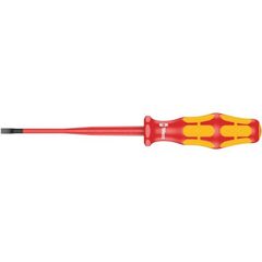  Kraftform Plus – Serie 100 VDE 160 iSS VDE-isolierter Schlitz-Schraubendreher mit reduziertem Klingen- und Griffdurchmesser, 0,8 x 4 x 100 mm 12452998