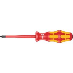  Kraftform Plus – Serie 100 VDE 165 iS PZ VDE-isolierter Kreuzschlitz-Schraubendreher mit reduziertem Klingendurchmesser, PZ 2 x 100 mm 12453041