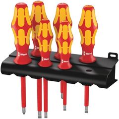  Kraftform Plus – Serie 100 VDE 160 i/6 Rack Schraubendrehersatz Kraftform Plus Serie 100 + Rack, 6-teilig 12453059