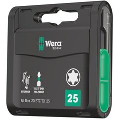  Bits für TORX®-Schrauben Bit-Box 20 BTZ TX, TX 20 x 25 mm, 20-teilig 12454176