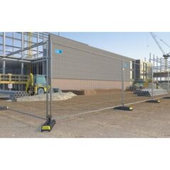  Mobilzäune Zaunfeld ST25 Standard 3450 x 2025 mm 12457631