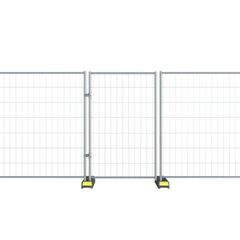  Mobilzaun-Tore Fußgängertor ST Euro 1180x2025x40 mm 12457613