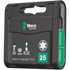  Bits für TORX®-Schrauben Bit-Box 15 Impaktor TX, TX 20 x 25 mm, 15-teilig 12454332