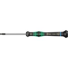  Serie Kraftform Micro 2052 Elektroniker-Sechskant-Kugelkopfschraubendreher, 1/8" x 60 mm 12452585