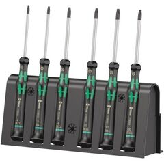  Serie Kraftform Micro 2067/6 Elektroniker TORX BO-Schraubendrehersatz + Rack, 6-teilig 12452529
