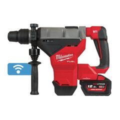  SDS-Max Milwaukee Akku-Kombihammer 8 kg, SDS-max, ONE-KEY, M18 FHM-121C, 1 Akku, Transportkoffer 12428175