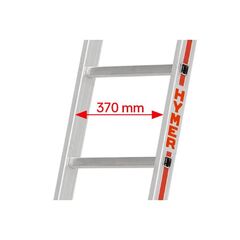  Anlegeleitern Hymer Sprossenanlegeleiter, 8 Sprossen, Länge 2,44 m 12378437