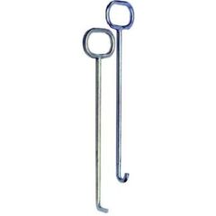  Pflasterwerkzeuge Härke Kanaldeckelheber 800 mm U-Haken spitz, 1 Paar 12464003