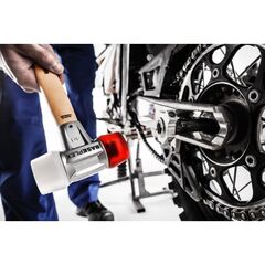  BASEPLEX-Schonhämmer ‒ mit Zinkdruckguss-Gehäuse und Holzstiel BASEPLEX-Schonhammer
mit Zinkdruckguss-Gehäuse und Holzstiel,
Ø 25,
Celluloseacetat 12404305