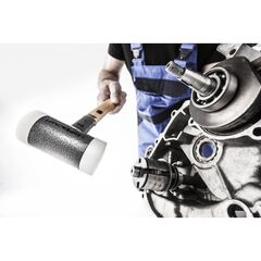  SUPERCRAFT-Schonhämmer ‒ mit schwingungsdämpfendem, ergonomisch geformtem und lackiertem Hickorystiel SUPERCRAFT-Schonhammer, rückschlagfrei, 
mit Hickorystiel,
Ø 80,
Nylon 12403936