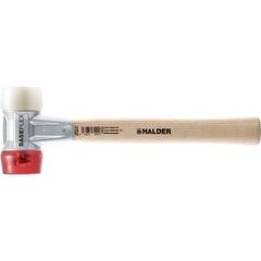 Schonhämmer BASEPLEX-Schonhammer mit Zinkdruckguss-Gehäuse und Holzstiel,Ø 50,Nylon / Cellulosacetat 12403935