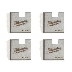  Systemzubehör Gewindeschneidkluppen Milwaukee Gewindeschneideisen FPTD 1/2" NPT HS 12465546