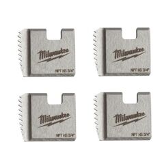  Systemzubehör Gewindeschneidkluppen Milwaukee Gewindeschneideisen NPT HS 3/4IN 12465560