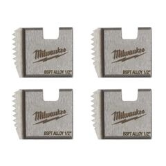  Systemzubehör Gewindeschneidkluppen Milwaukee Gewindeschneideisen BSPT 1/2" 12465548