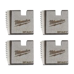  Systemzubehör Gewindeschneidkluppen Milwaukee Gewindeschneideisen BSPT Alloy 2" 12465542