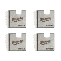  Systemzubehör Gewindeschneidkluppen Milwaukee Gewindeschneideisen BSPT HS 1/2" 12465537