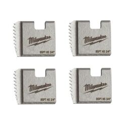  Systemzubehör Gewindeschneidkluppen Milwaukee Gewindeschneideisen BSPT HS 3/4" 12465547