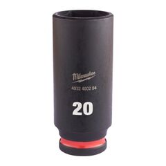  3/8" Schlagnüsse Milwaukee Schlagnuss SHOCKWAVE 3/8", 20x65 mm 12465242